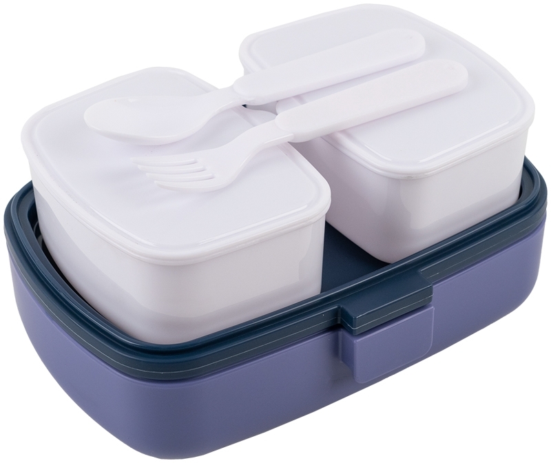 Ланчбокс Kite с наполнением Kite 1150 мл, черный (k23-180-3) фото 2