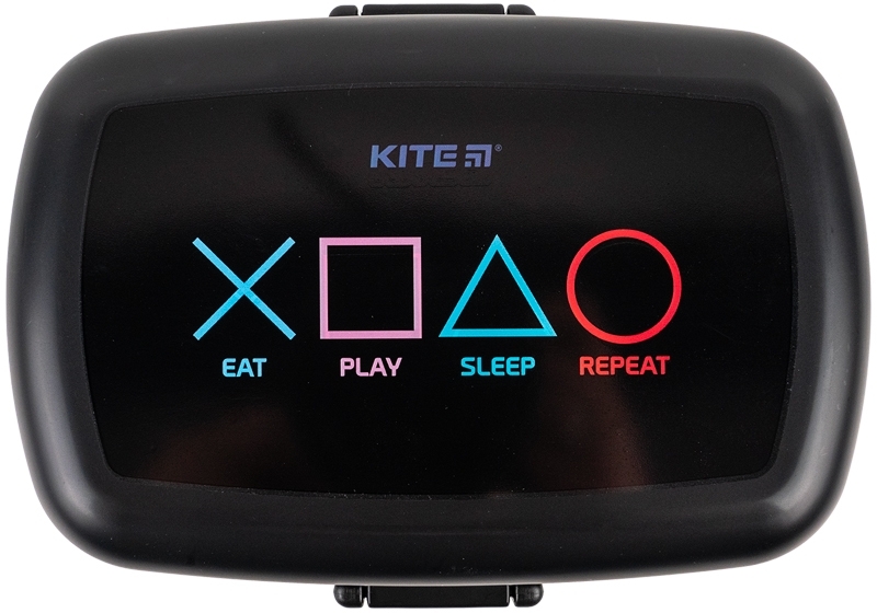 Ланчбокс Kite с наполнением Kite 1150 мл, черный (k23-180-3) фото 4