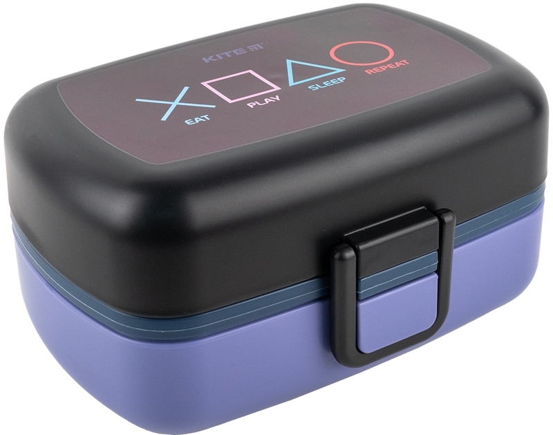 Ланчбокс Kite с наполнением Kite 1150 мл, черный (k23-180-3) фото 3