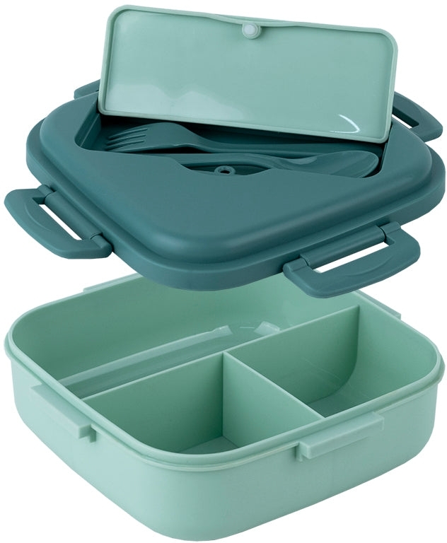 Ланчбокс Kite с разделителем 1100 мл, зеленый (k23-186-1) фото 2