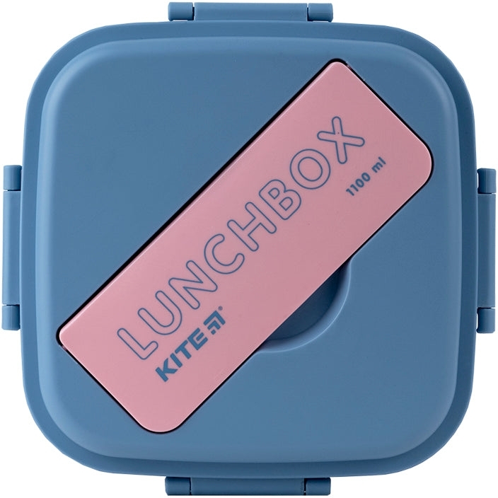 Ланчбокс Kite с разделителем 1100 мл, розовый (k23-186-3) фото