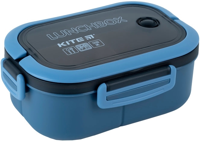 Ланчбокс Kite з розділювачем 1200 мл, синій (k23-184-1)фото3