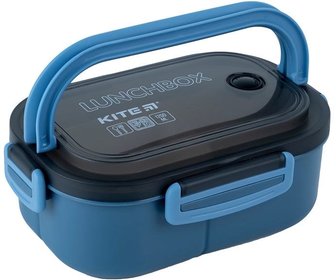 Ланчбокс Kite з розділювачем 1200 мл, синій (k23-184-1)фото4