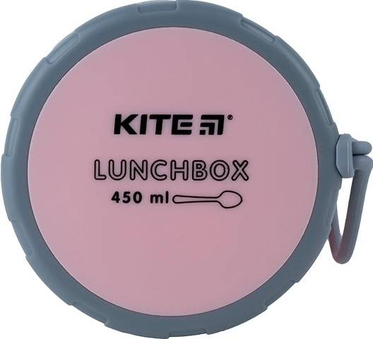 Ланчбокс Kite круглий 450 мл, рожевий (k23-187-3)фото7