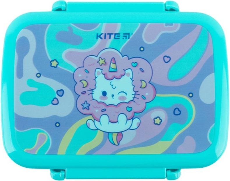 Ланчбокс Kite Rainbow Catcorn, 420 мл (k24-160-2) фото