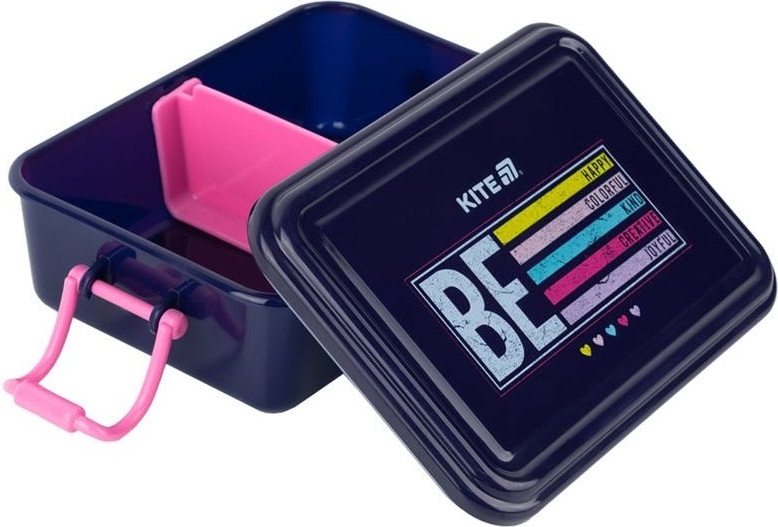 Ланчбокс Kite 650 мл Be Happy (k25-175-1) фото 3