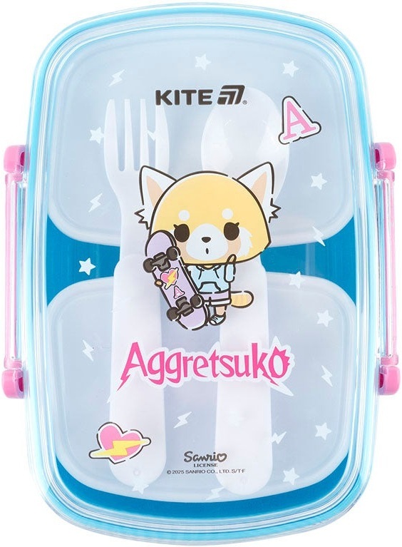Ланчбокс Kite з наповненням 750 мл, Aggretsuko (ar25-181)фото3