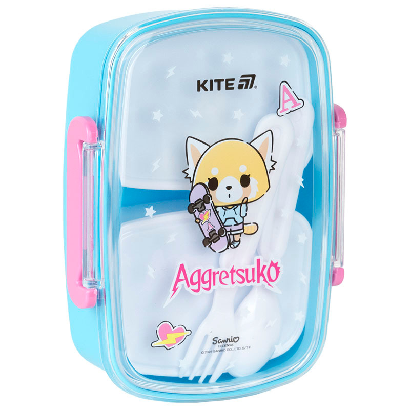 Ланчбокс Kite з наповненням 750 мл, Aggretsuko (ar25-181) фото6