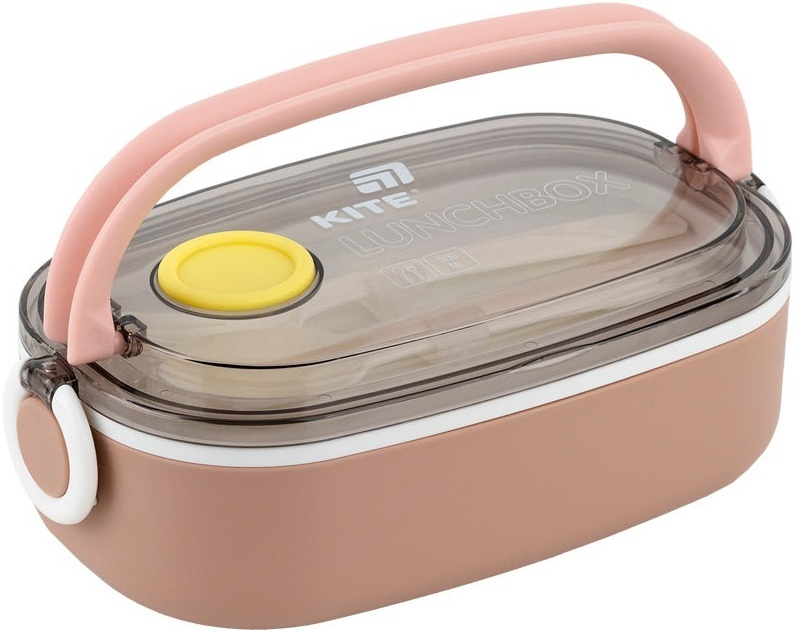 Ланчбокс Kite 900 мл, бежевый (k25-1180-1) фото