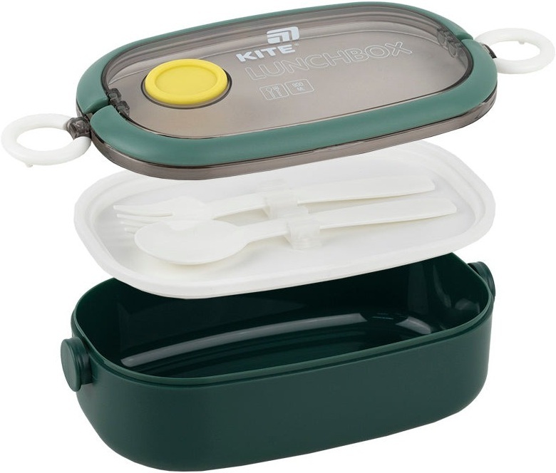 Ланчбокс Kite 900 мл зеленый (k25-1180-3) фото 3