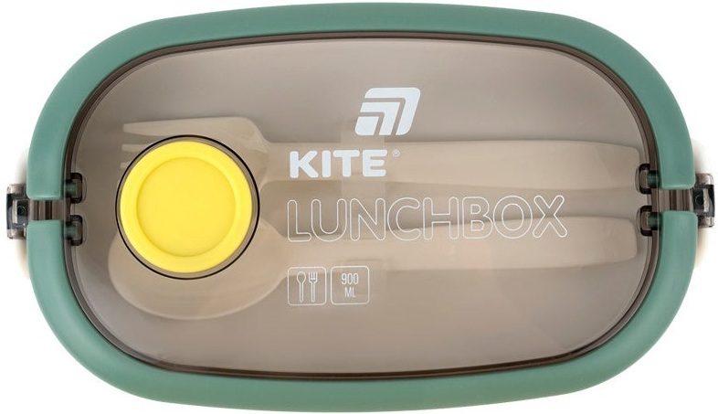 Ланчбокс Kite 900 мл зеленый (k25-1180-3) фото 6