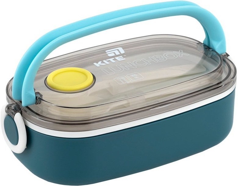 Ланчбокс Kite 900 мл синий (k25-1180-2) фото 5