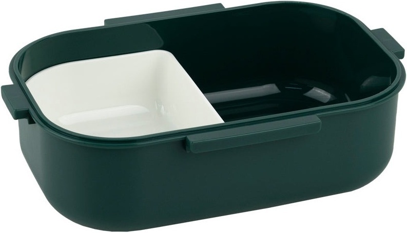 Ланчбокс Kite с разделителем 1100 мл, зеленый (k25-1182-3) фото 