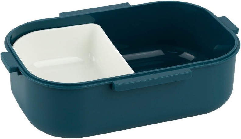 Ланчбокс Kite з розділювачем 1100 мл, синій (k25-1182-2)фото8