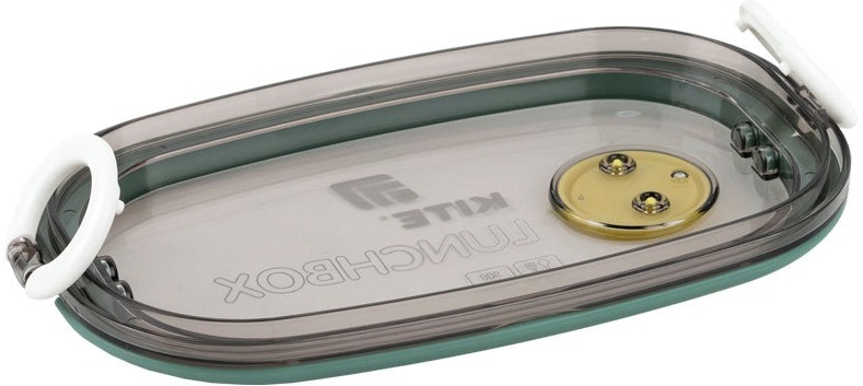 Ланчбокс Kite двойной с наполнением 1600 мл, зеленый (k25-1181-3) фото 7