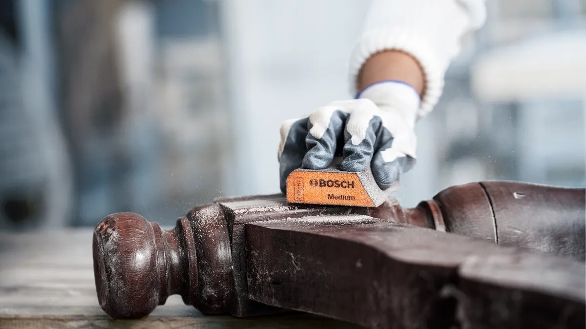 Губки шліфувальні Bosch Professional S471 Expert 69х97х26мм M F SF 3шт (2.608.901.175)фото