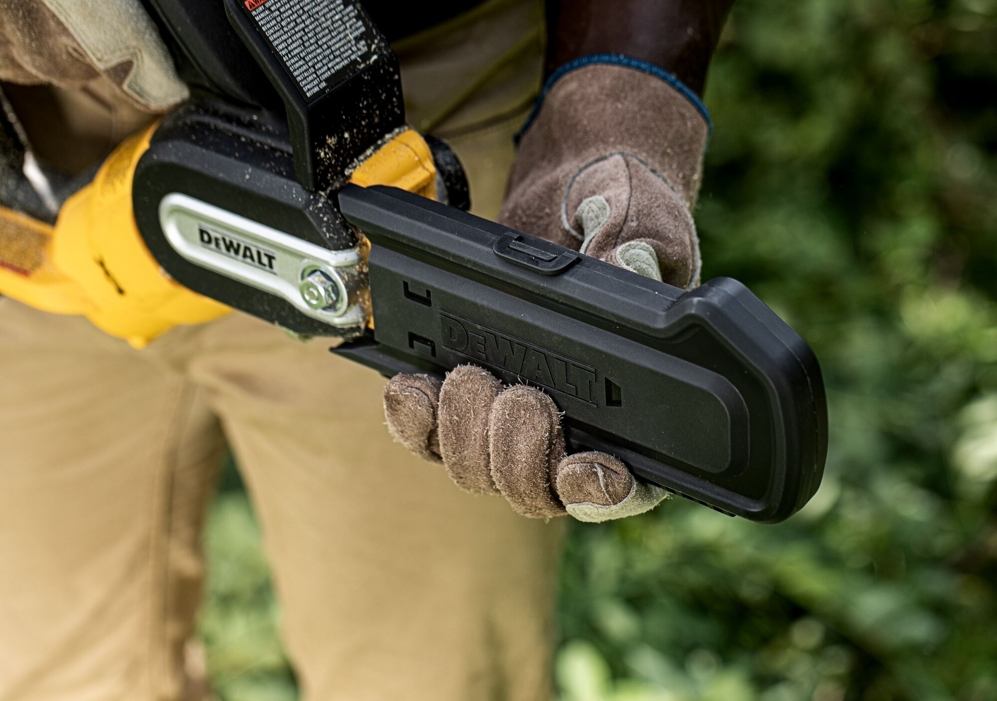 Пила цепная аккумуляторная DeWalt бесщеточная XR Li-lon 18В без АКБ и ЗУ (DCMPS520N) фото 13