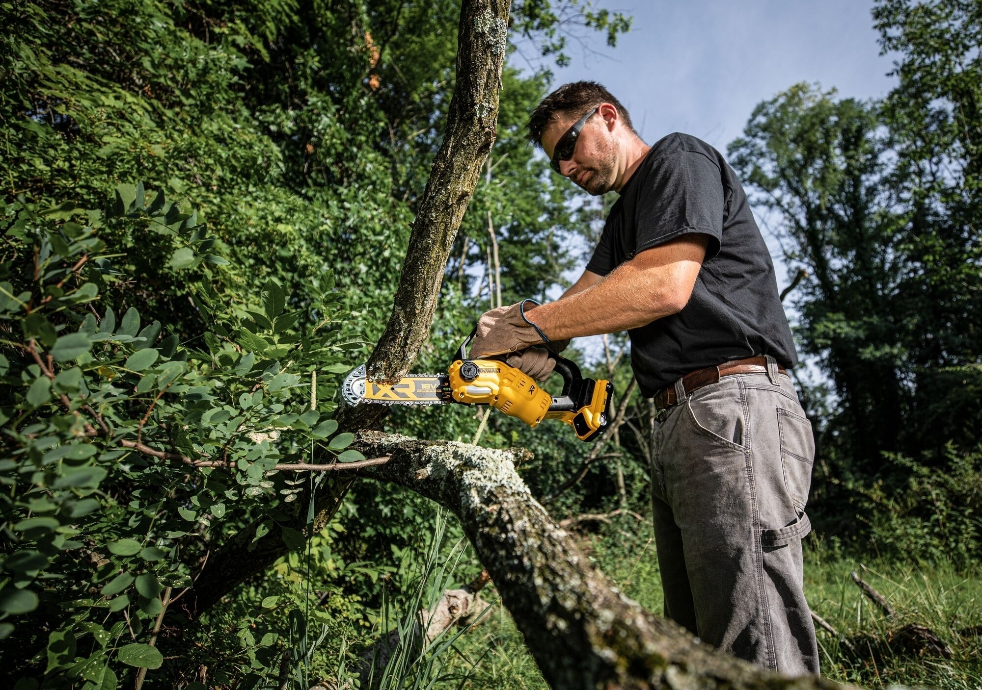 Пила цепная аккумуляторная DeWalt бесщеточная XR Li-lon 18В без АКБ и ЗУ (DCMPS520N) фото 21