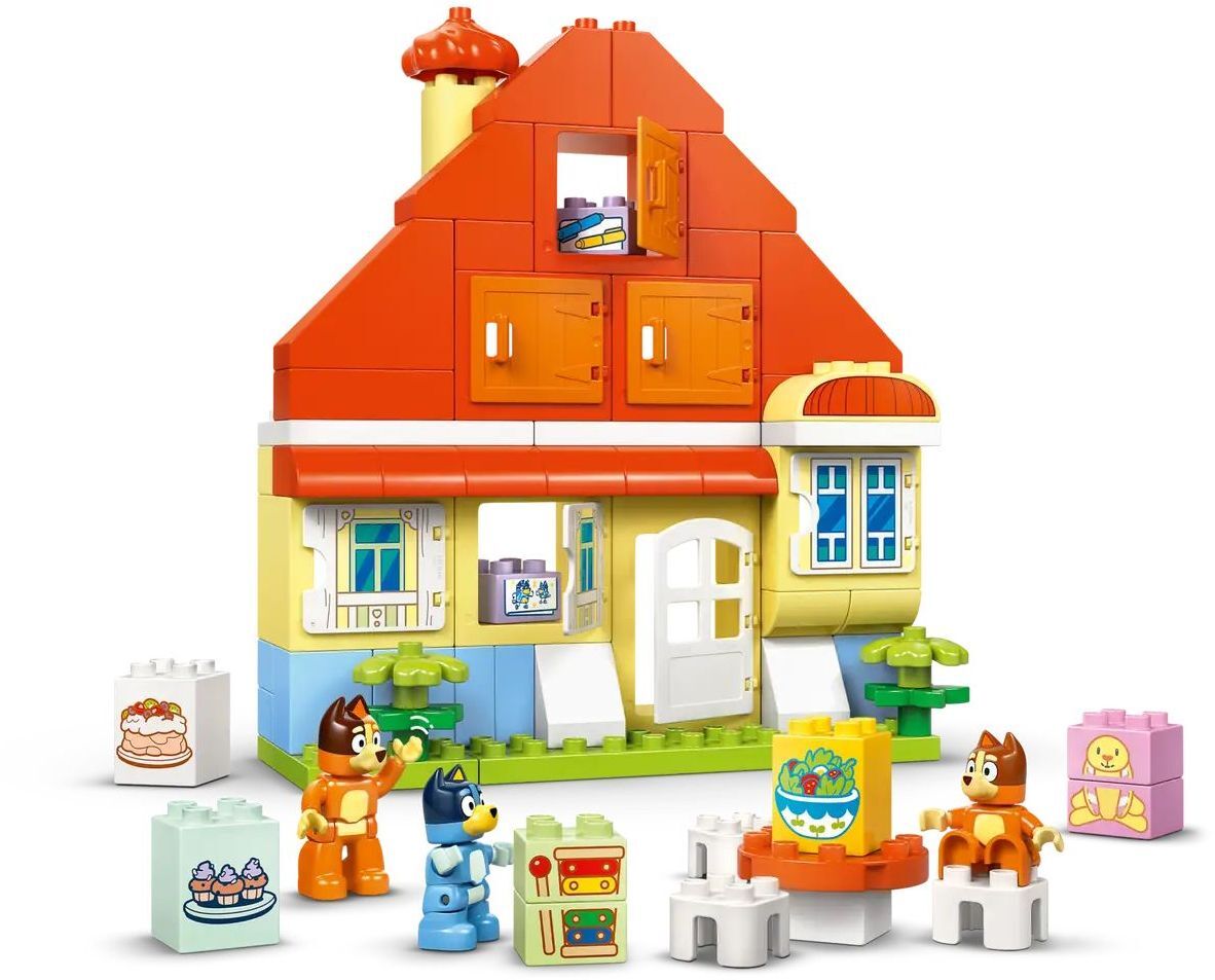 LEGO 10459 DUPLO Bluey Семейный дом Блуи с игрой на запоминание фото 3