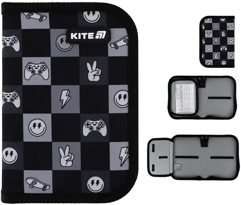 Пенал Kite без наповнення 621 Game On (k25-621-4)фото3