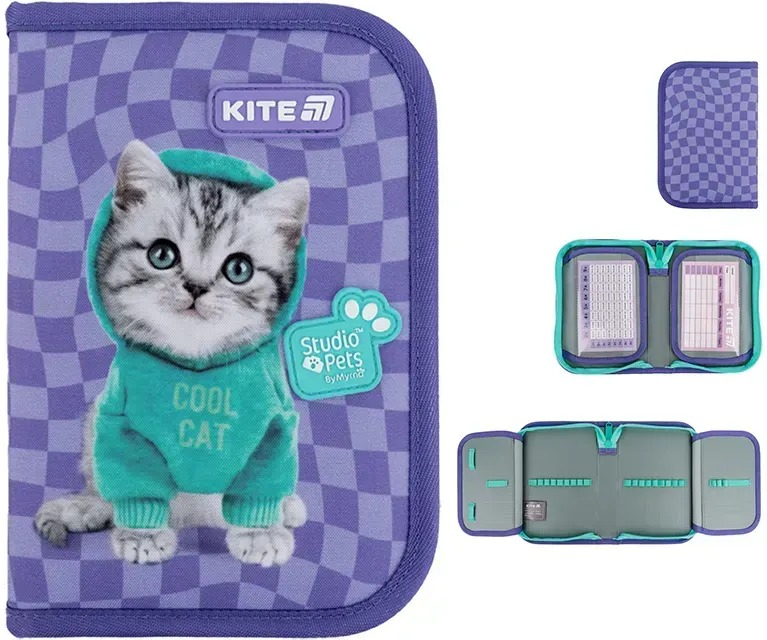 Пенал Kite без наповнення 622-2 Studio Pets (sp25-622-2)фото