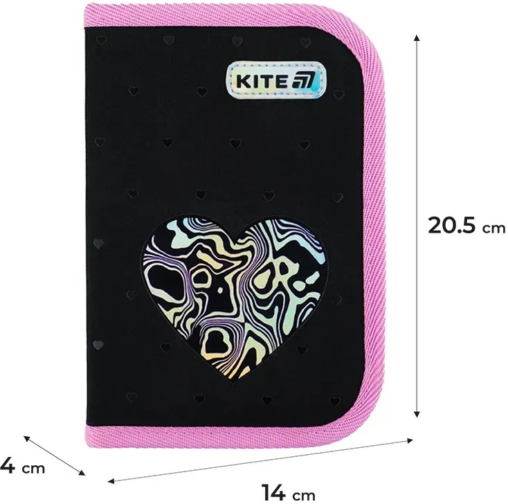 Пенал Kite без наповнення 622 Love is (k25-622-3)фото4