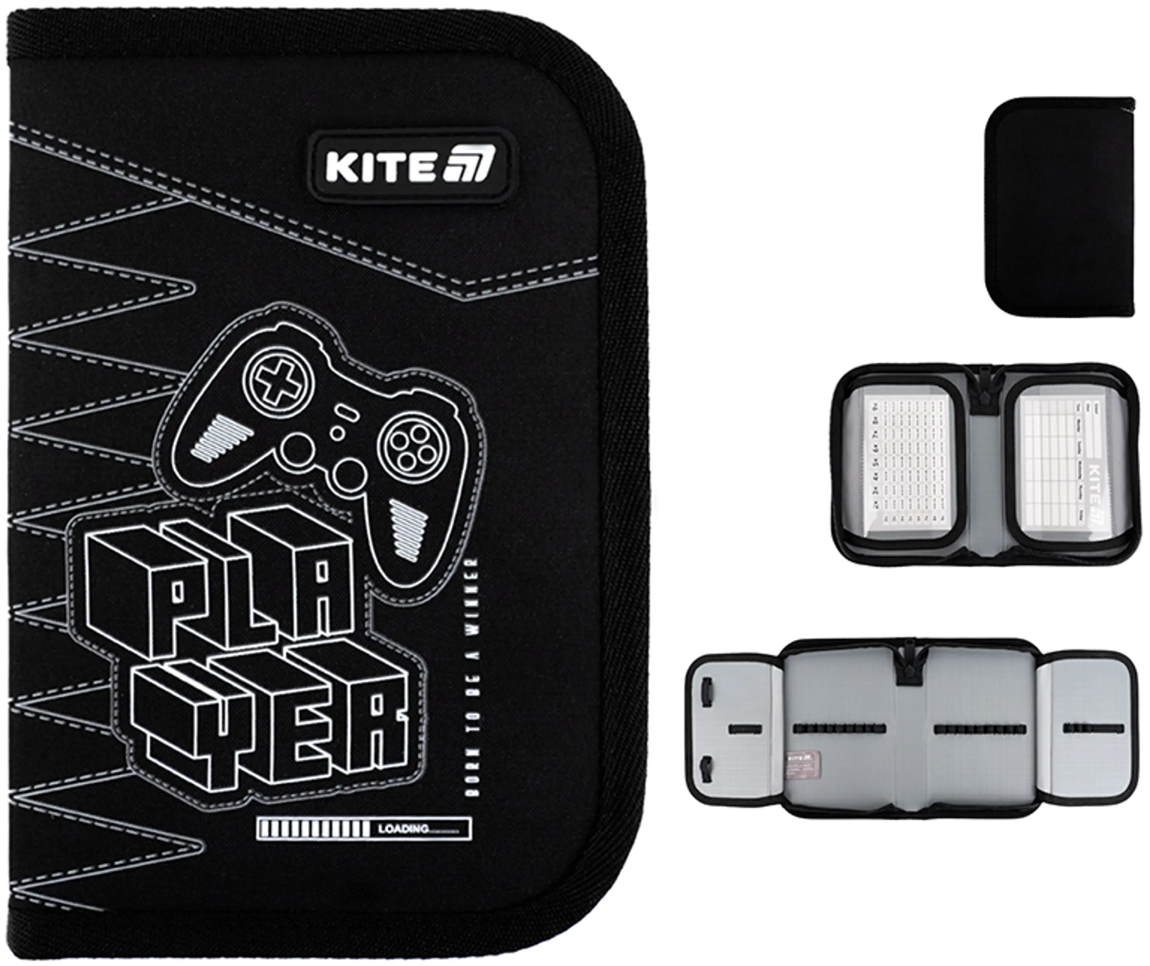 Пенал Kite без наповнення 622 Player (k25-622-6)фото