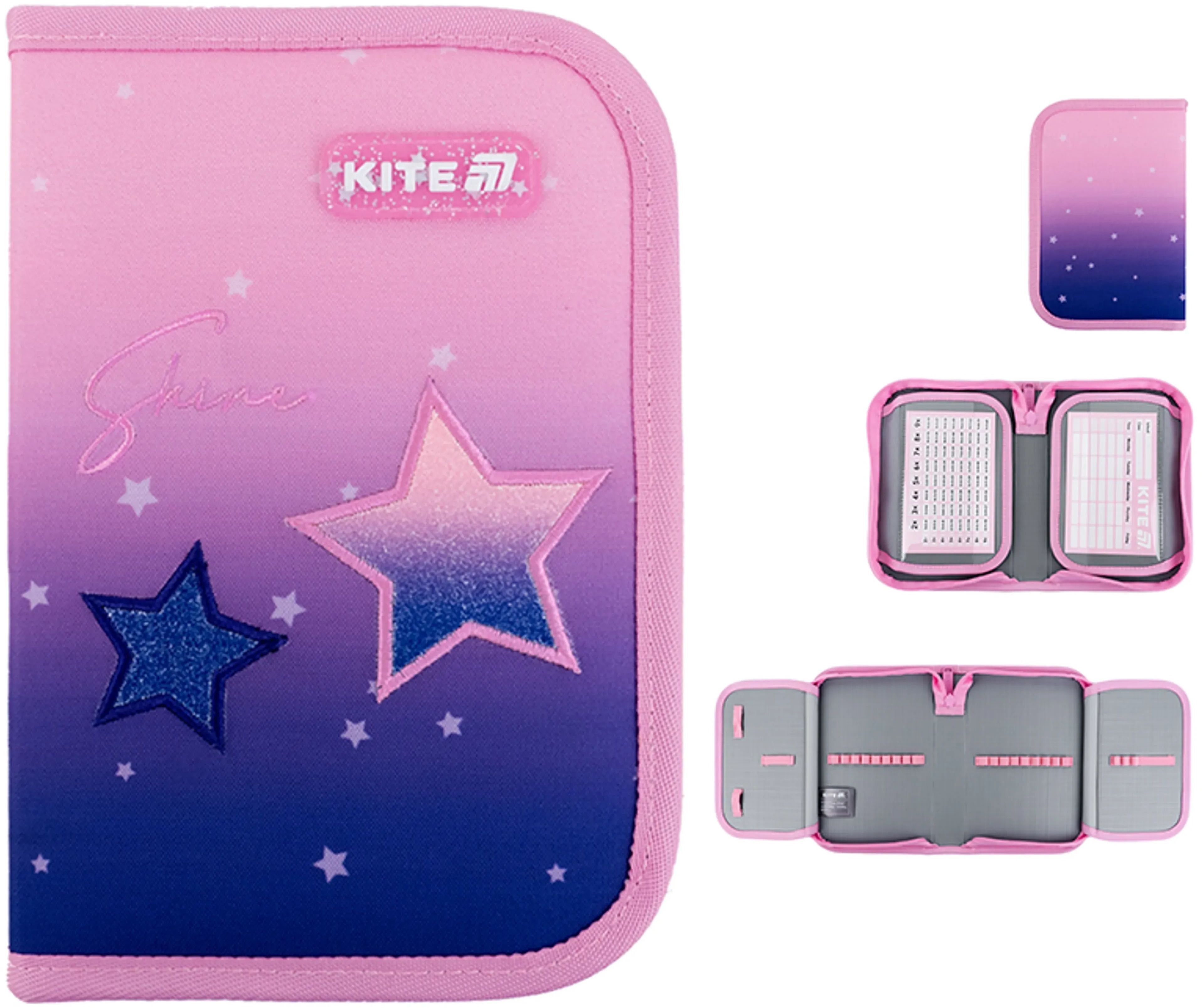 Пенал Kite без наповнення 622 Sparkling (k25-622-1)фото5