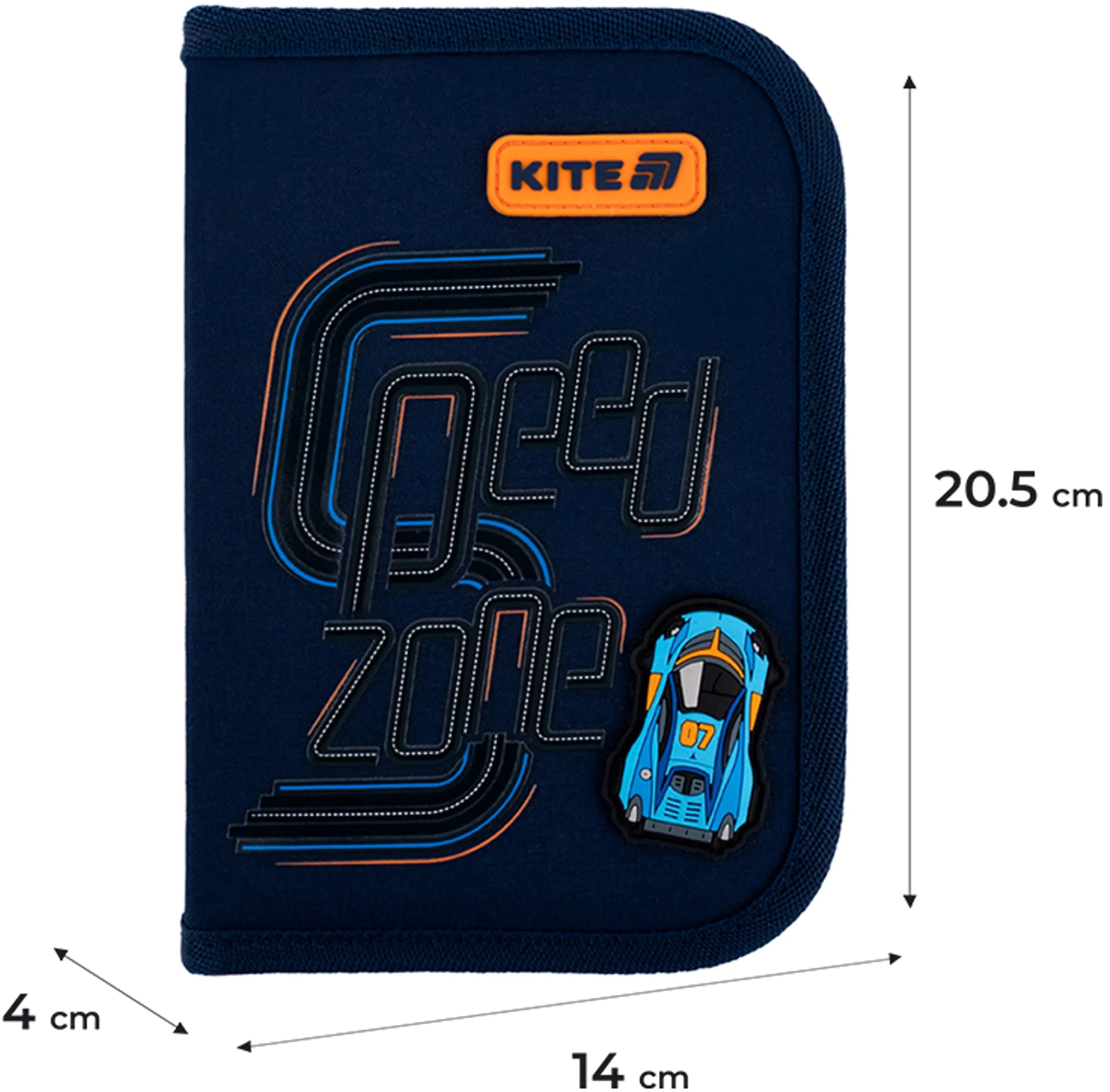 Пенал Kite без наповнення 622 Speed Zone (k25-622-4)фото6