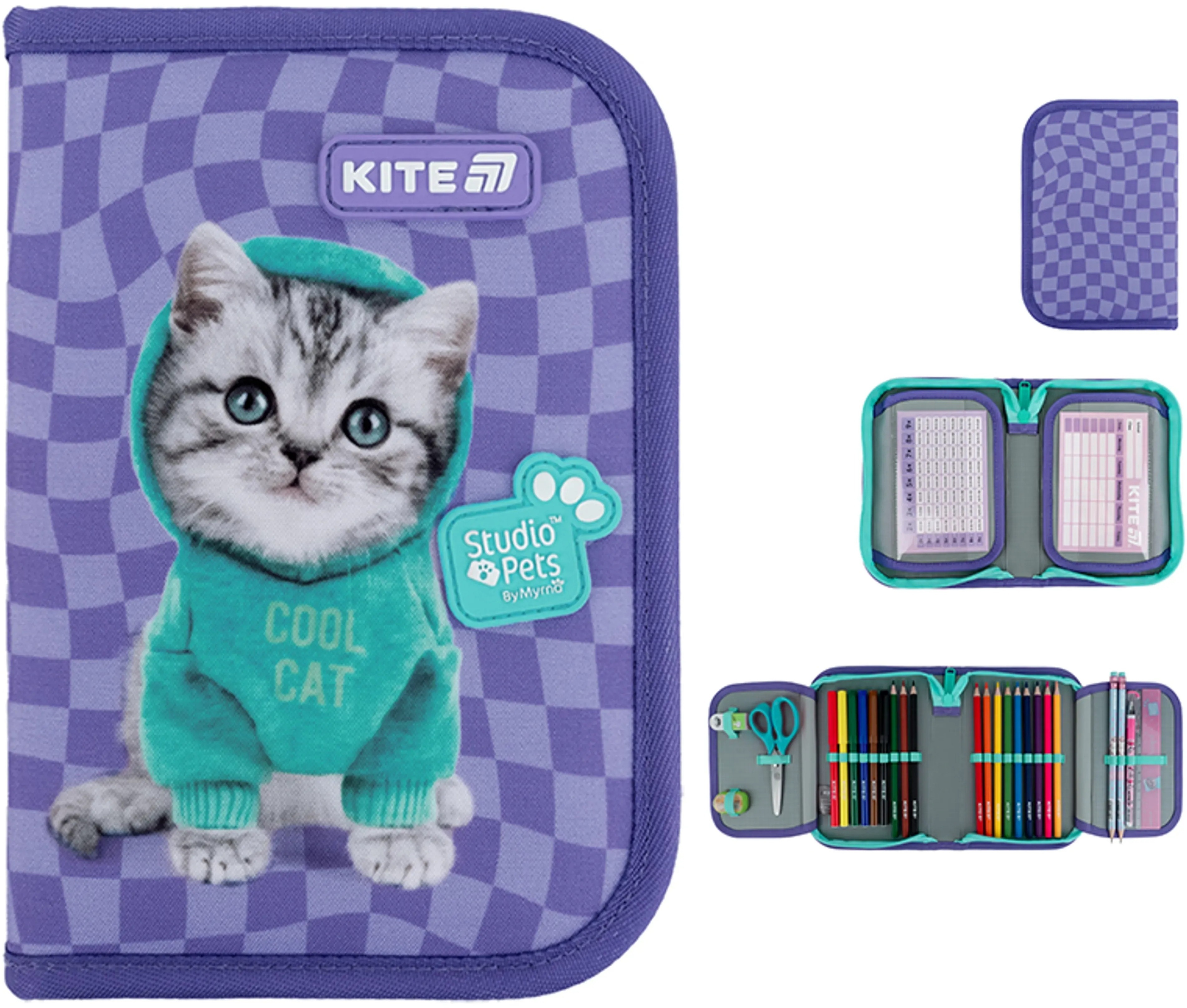 Пенал Kite з наповненням 622H-2 Studio Pets (sp25-622h-2)фото2
