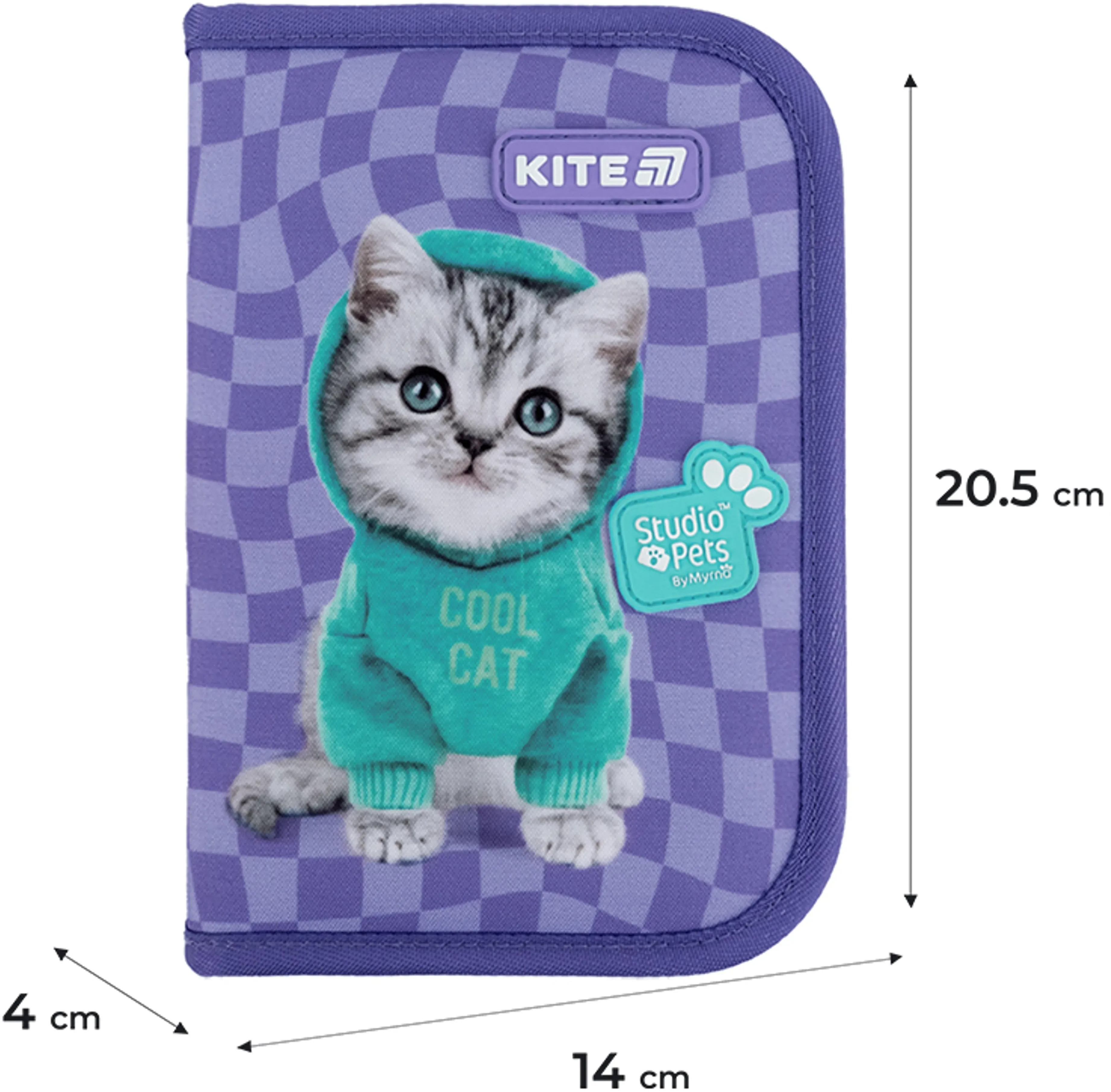 Пенал Kite з наповненням 622H-2 Studio Pets (sp25-622h-2)фото6