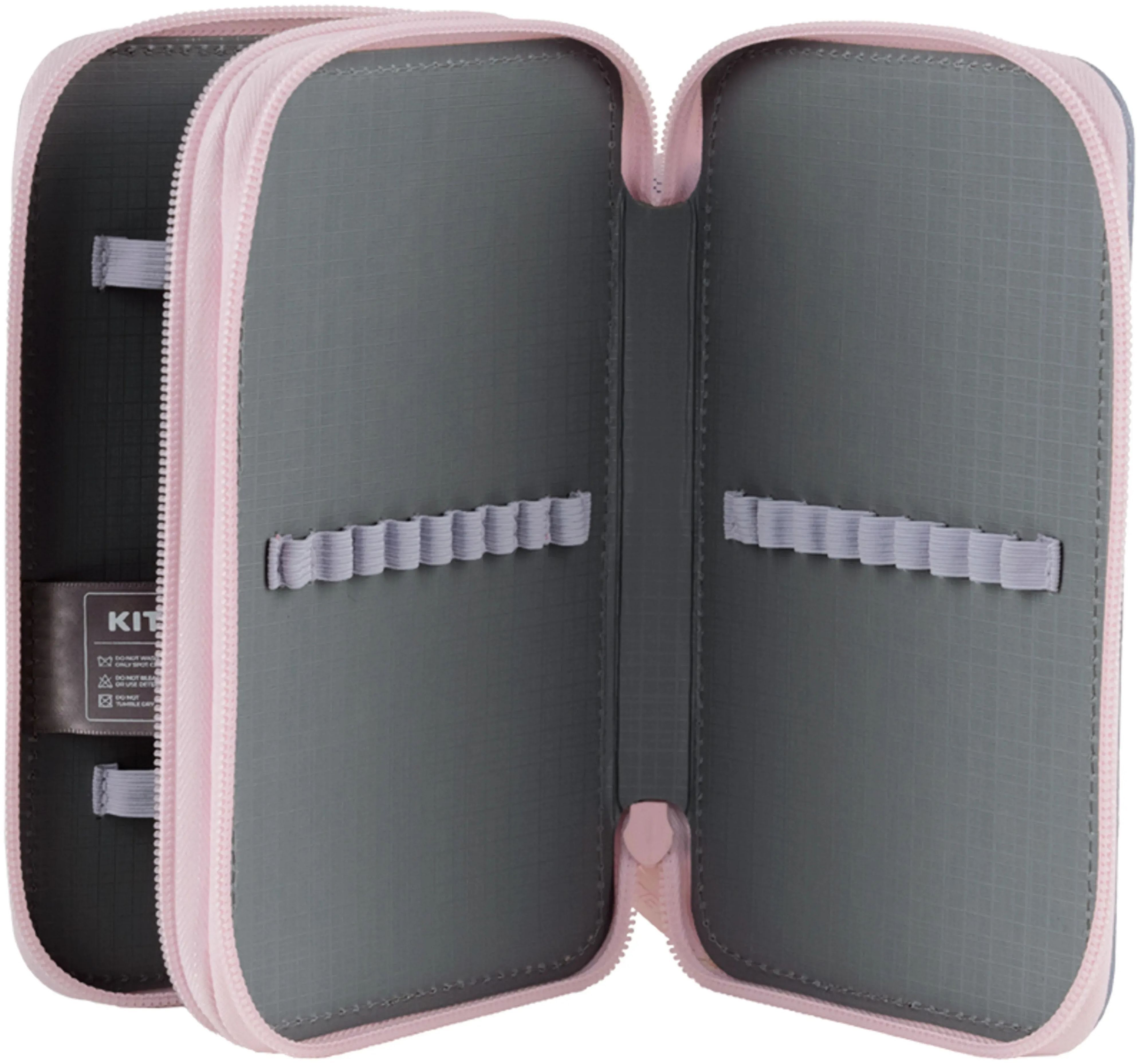 Пенал Kite 2 від., без наповнення 623 College Line Girl (k25-623-1)фото4