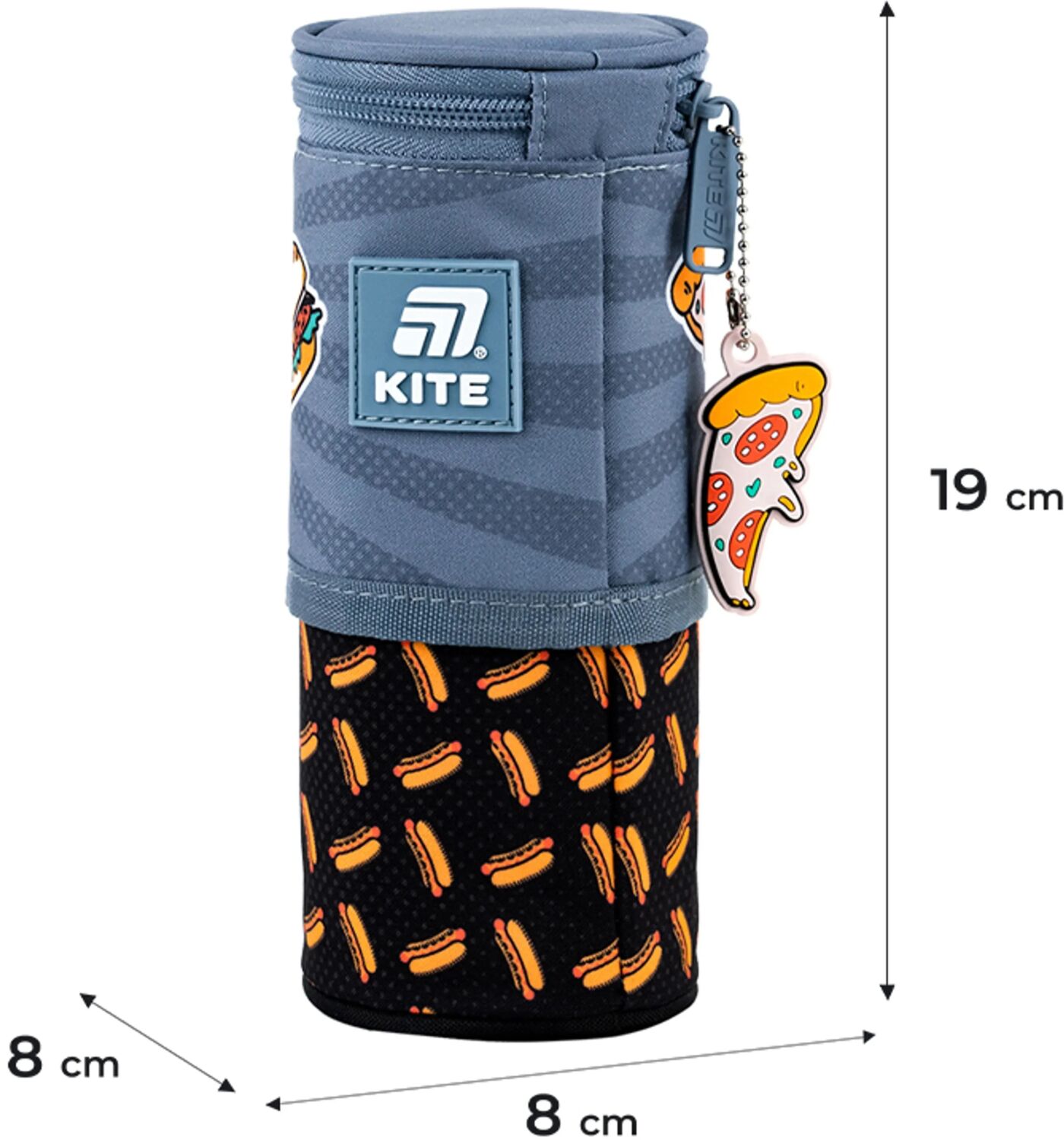 Пенал Kite 684 Crazy Street Food (k25-684-1)фото