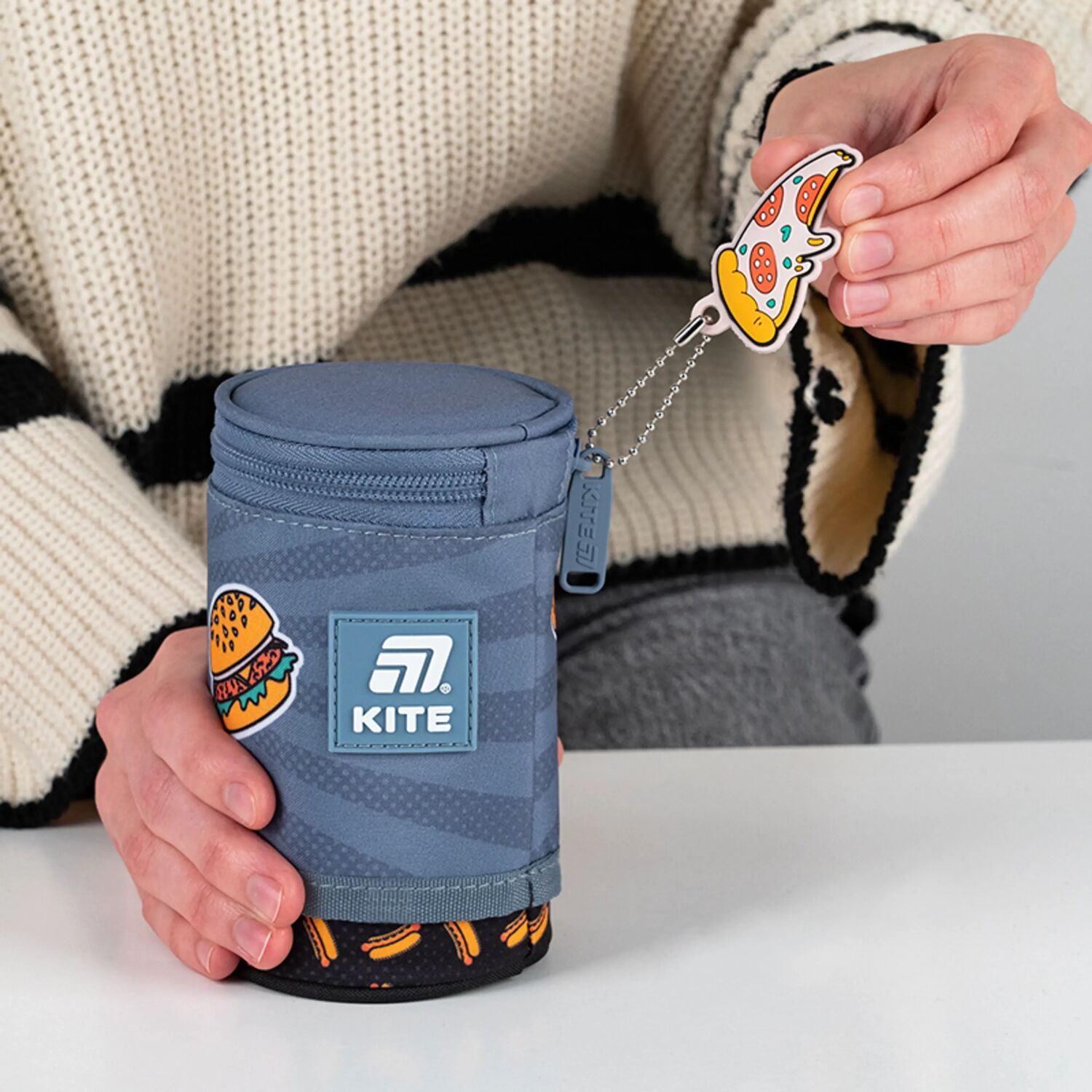 Пенал Kite 684 Crazy Street Food (k25-684-1)фото