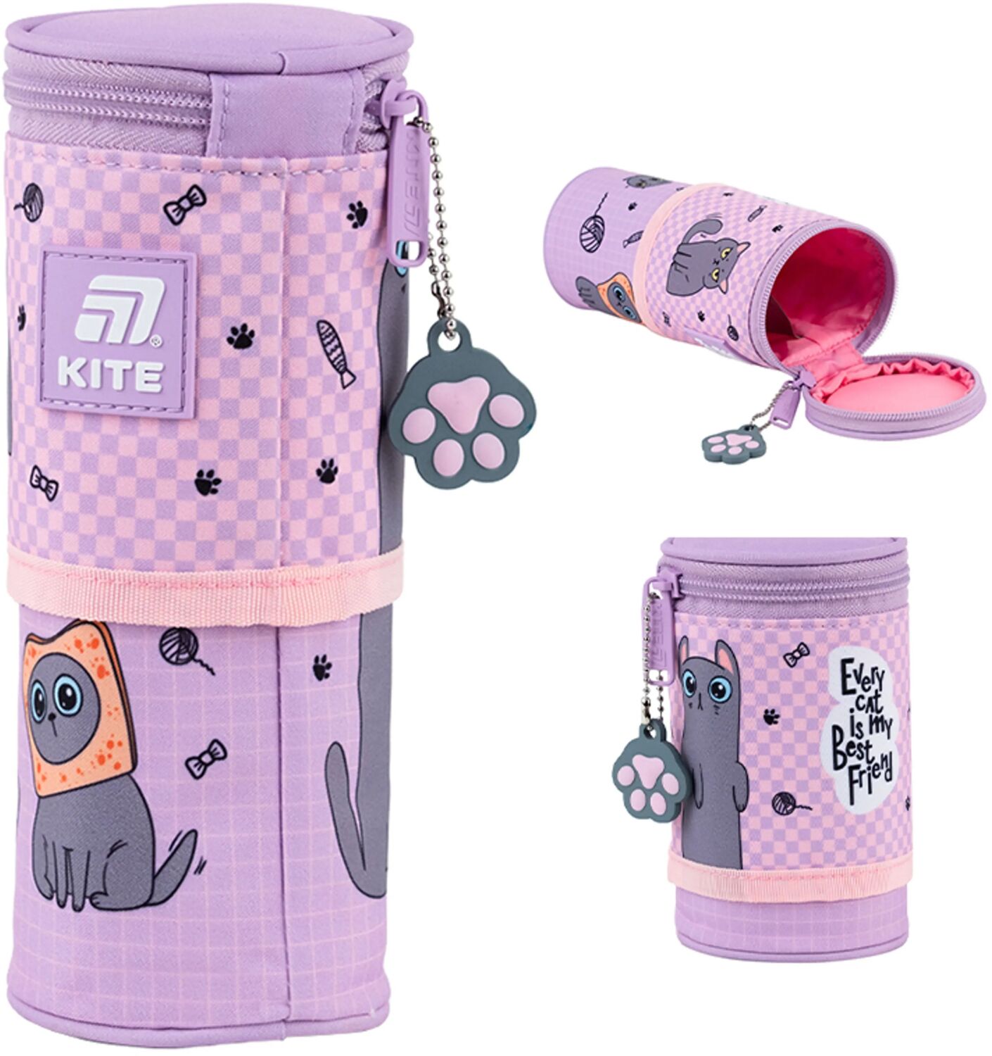 Пенал Kite 684 Lazy Cats (k25-684-3)фото