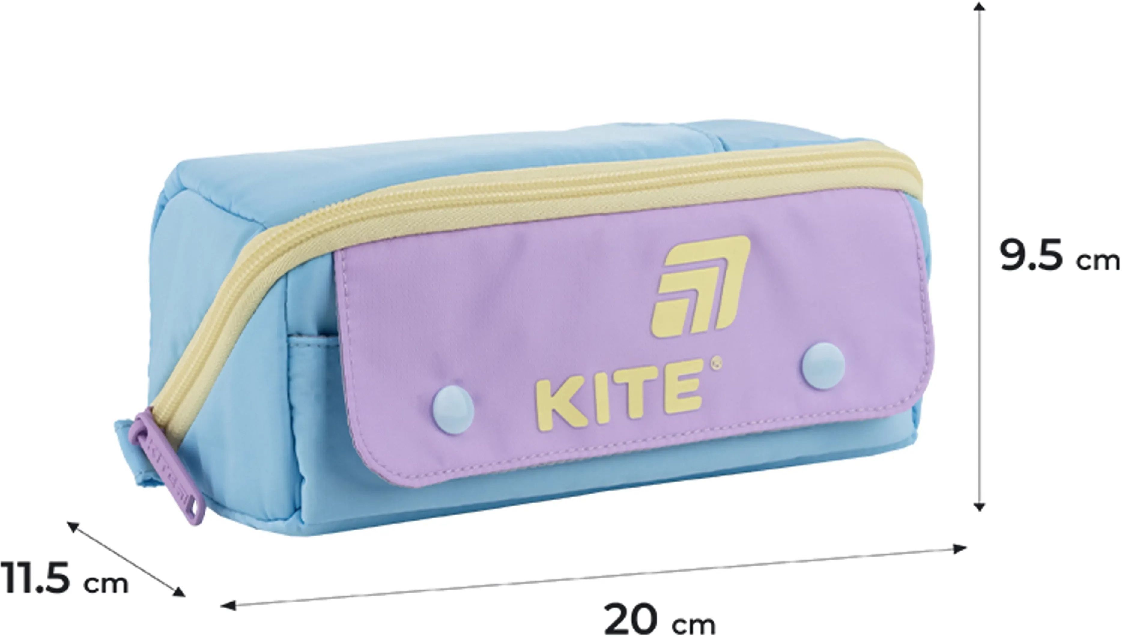 Пенал Kite 2702-4 блакитно-фіолетовий (k25-2702-4)фото6