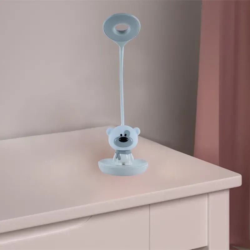 Настольная лампа Kite LED с аккумулятором Bear, белый (k24-492-2-1) фото 6