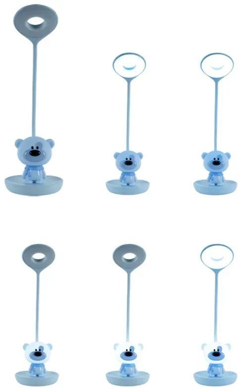 Настольная лампа Kite LED с аккумулятором Bear, синий (k24-492-2-3) фото 4