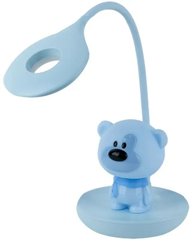 Настольная лампа Kite LED с аккумулятором Bear, синий (k24-492-2-3) фото 2