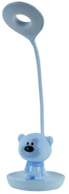 Настольная лампа Kite LED с аккумулятором Bear, синий (k24-492-2-3) фото 3
