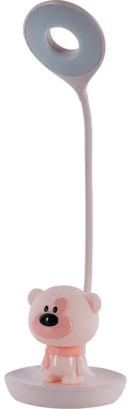 Настольная лампа Kite LED с аккумулятором Bear, розовый (k24-492-2-2) фото 3