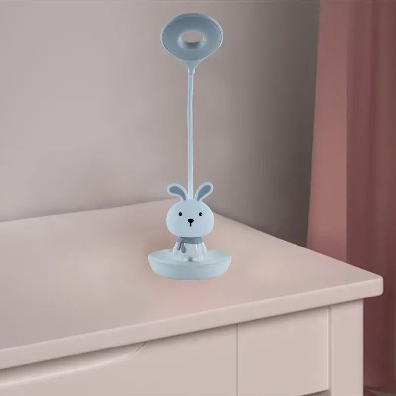 Настольная лампа Kite LED с аккумулятором Bunny, белый (k24-492-1-1) фото 6