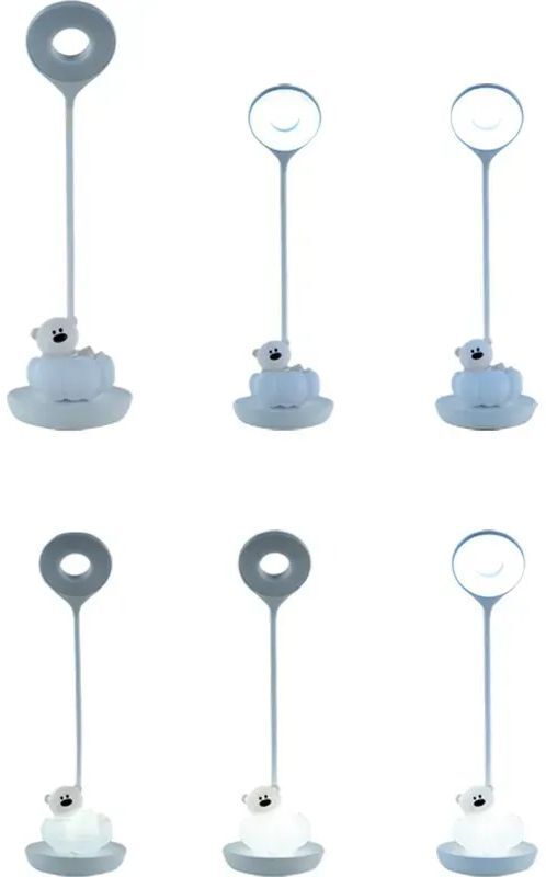 Настольная лампа Kite LED с аккумулятором Cloudy Bear, белый (k24-493-2-1) фото 4