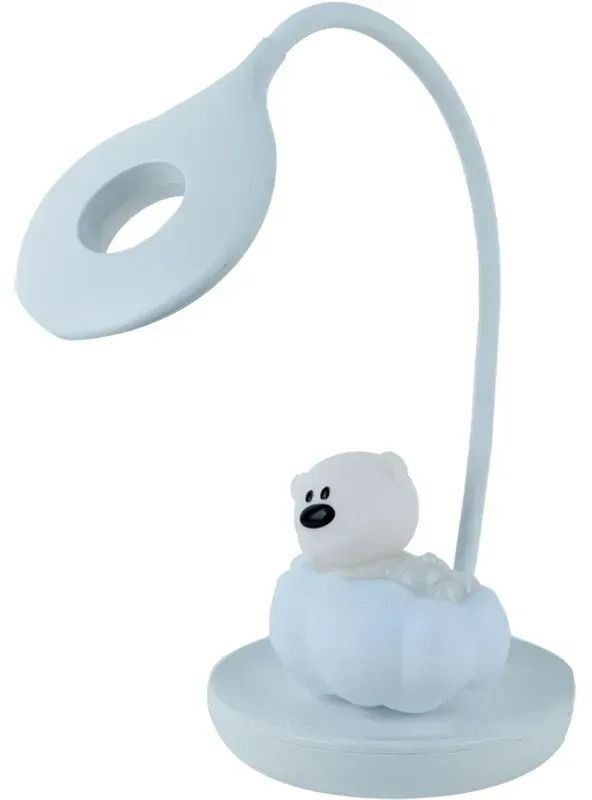 Настольная лампа Kite LED с аккумулятором Cloudy Bear, белый (k24-493-2-1) фото 2