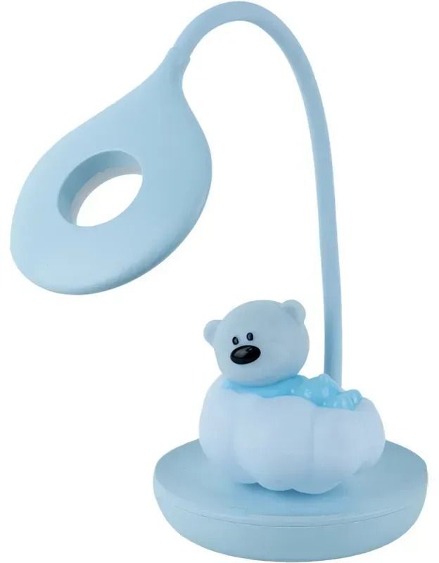 Настольная лампа Kite LED с аккумулятором Cloudy Bear, голубой (k24-493-2-3) фото 2