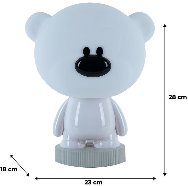 Светильник-ночник Kite LED с аккумулятором Bear, белый (k24-490-2-1) фото 3