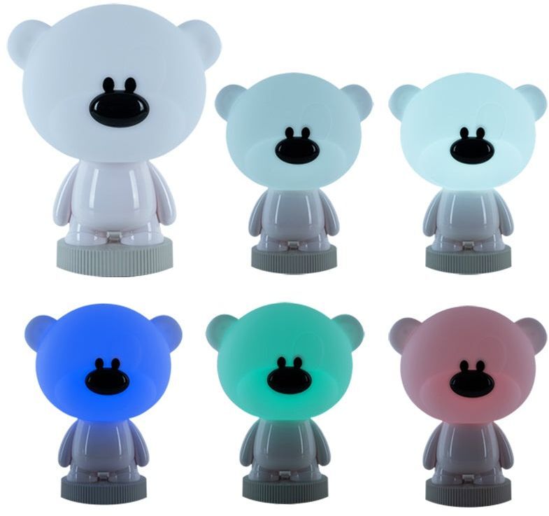 Светильник-ночник Kite LED с аккумулятором Bear, белый (k24-490-2-1) фото 4