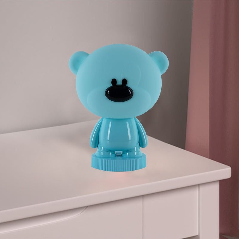Светильник-ночник Kite LED с аккумулятором Bear, голубой (k24-490-2-3) фото 5