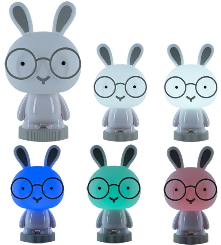 Светильник-ночник Kite LED с аккумулятором Bunny, белый (k24-490-1-1) фото 4