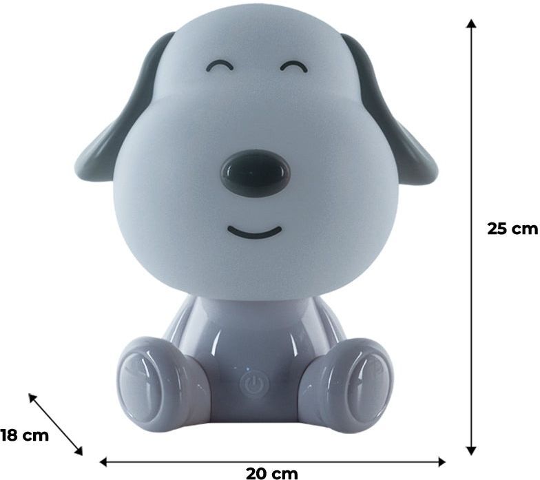 Светильник-ночник Kite LED с аккумулятором Doggy, белый (k24-491-3-1) фото 3